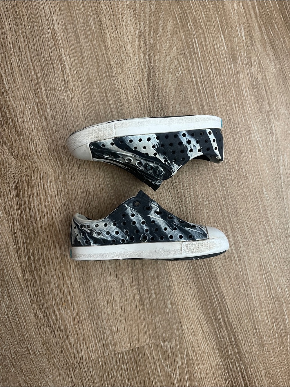 Native Jefferson Marbled Kids Shoes